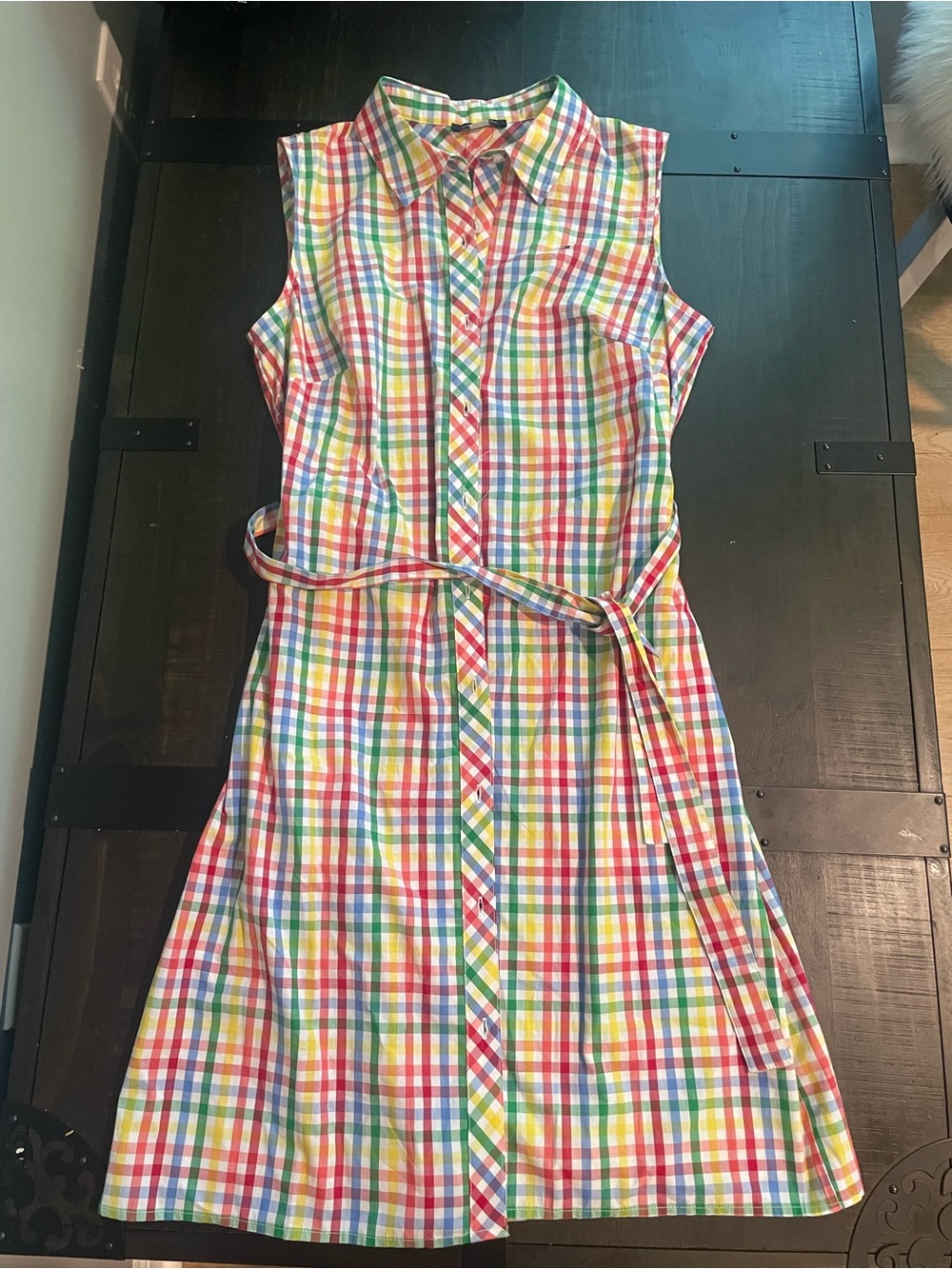 Tommy Hilfiger Multicolor Gingham Button-Up Shirt